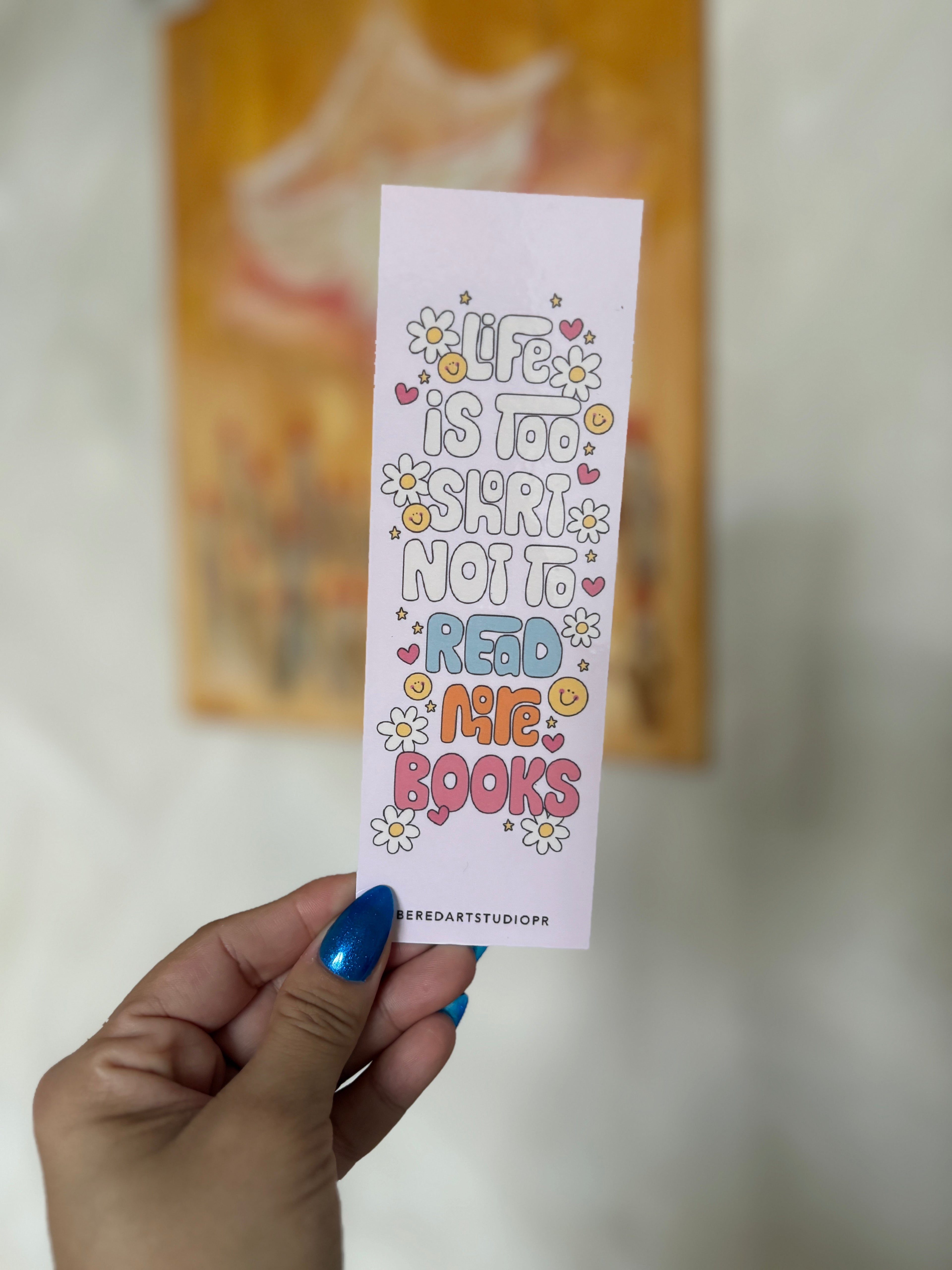 La vida es muy corta para no leer más libros