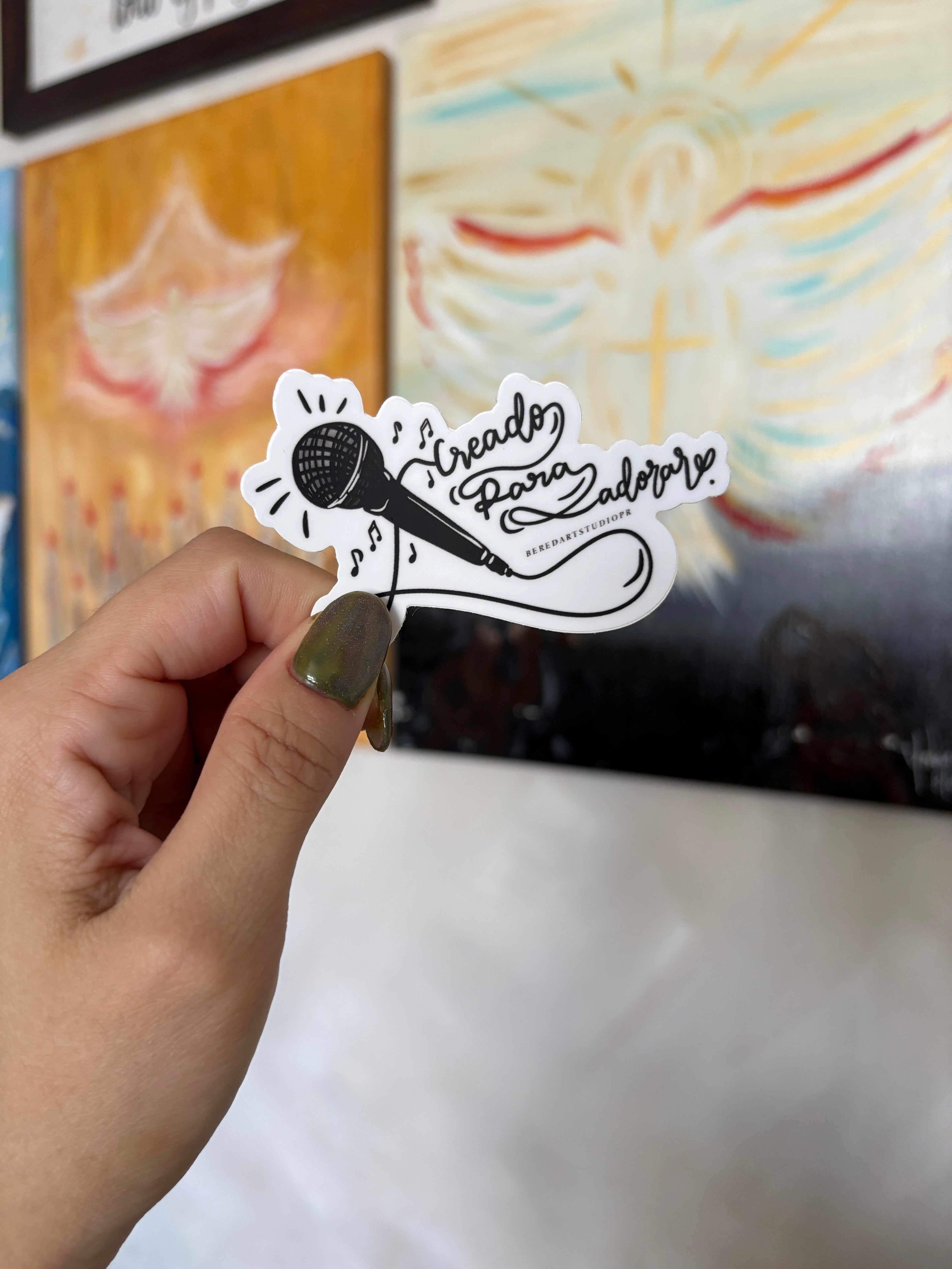 Micrófono creado para adorar