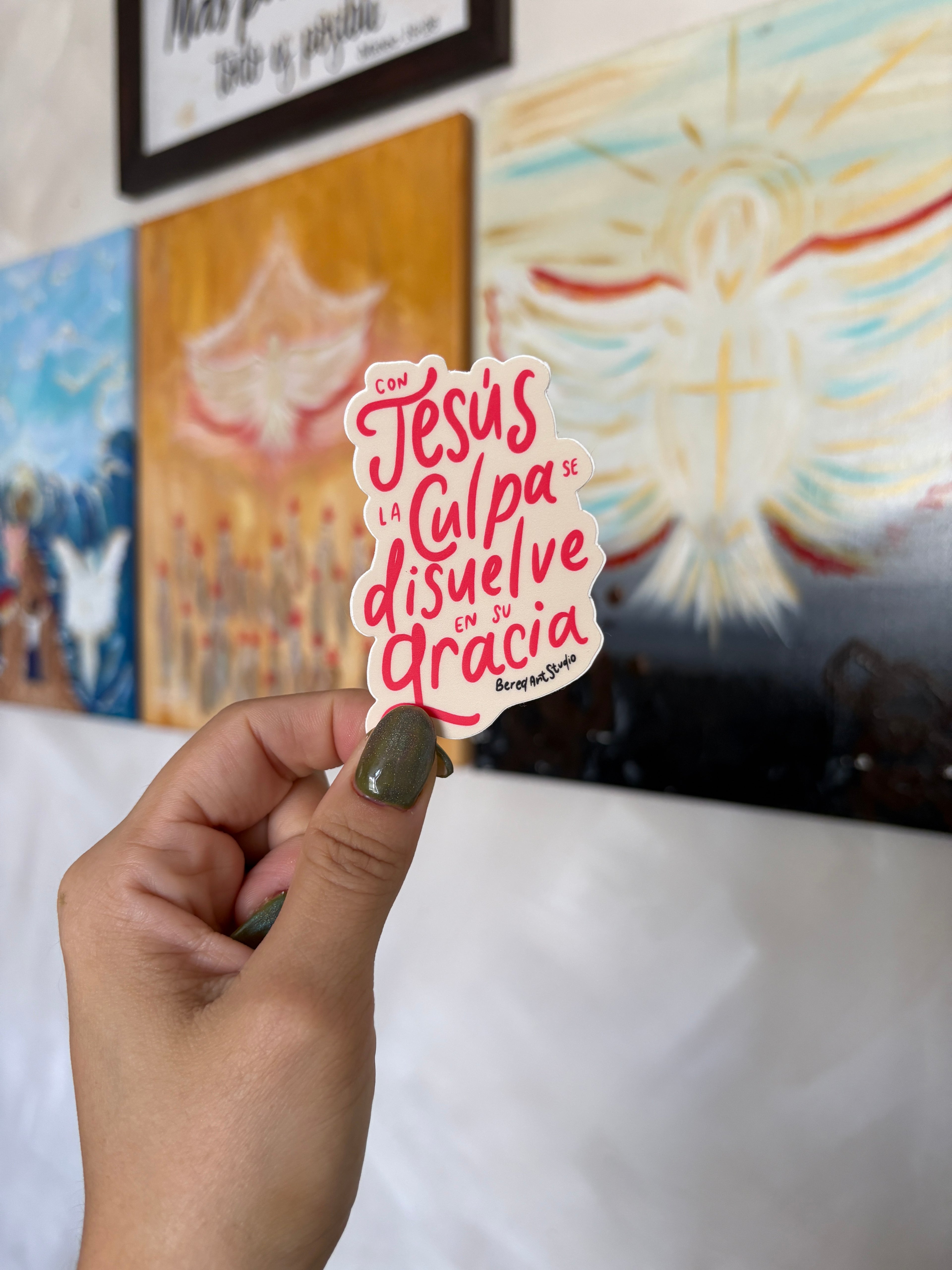 La culpa se disuelve en su gracia