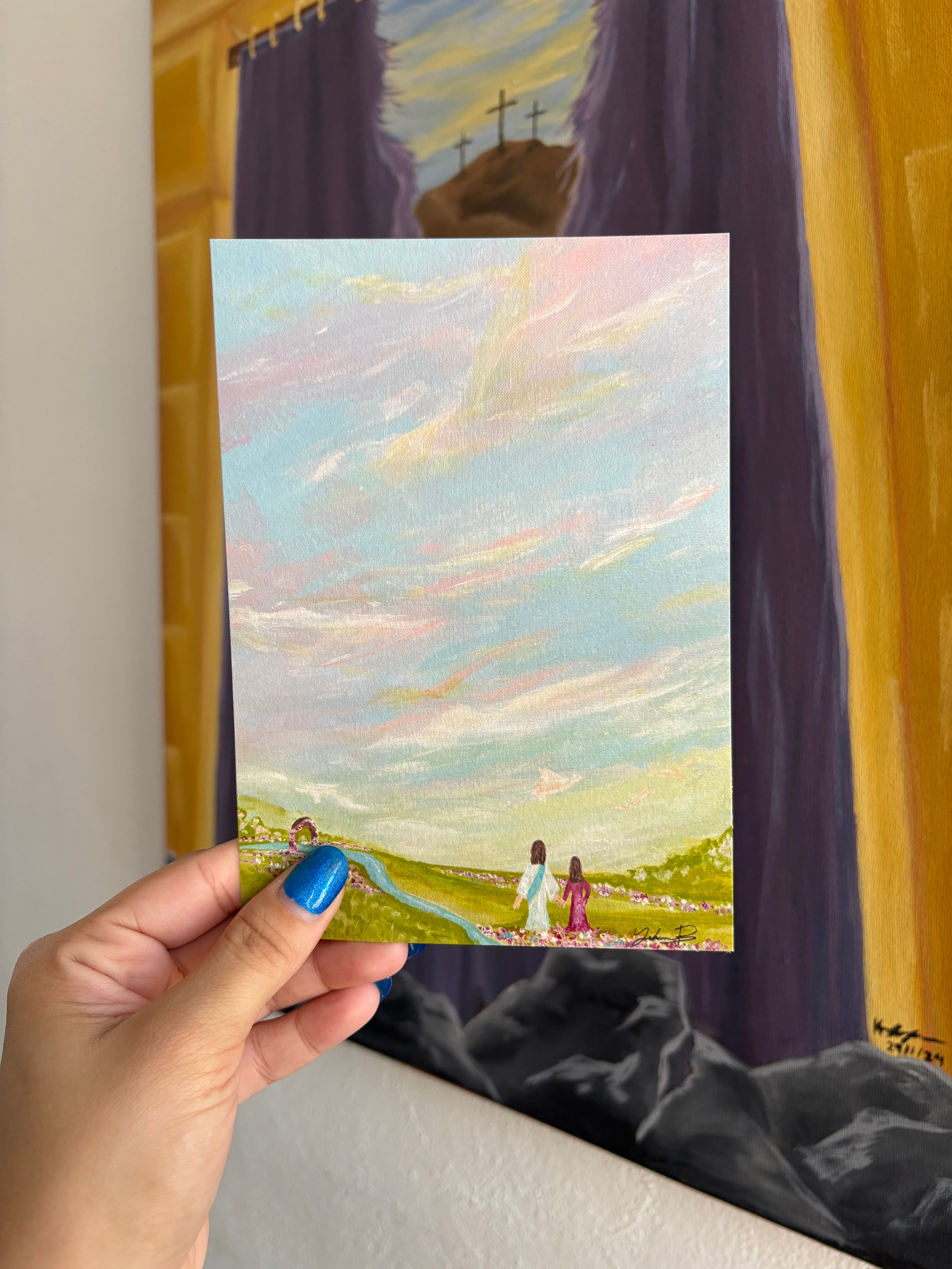 Ilustración: En el Jardín