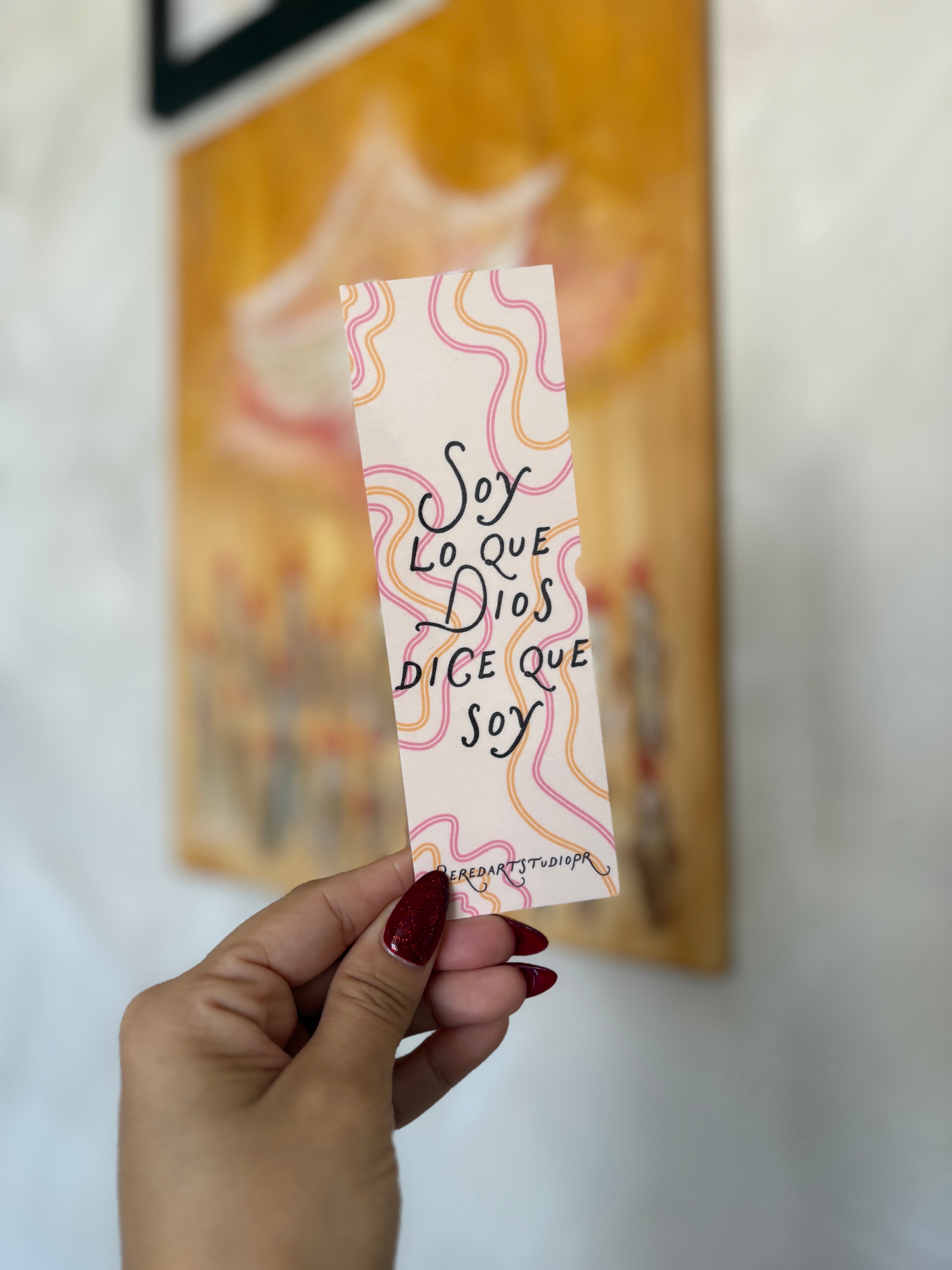 Soy lo que Dios dice que soy marca páginas
