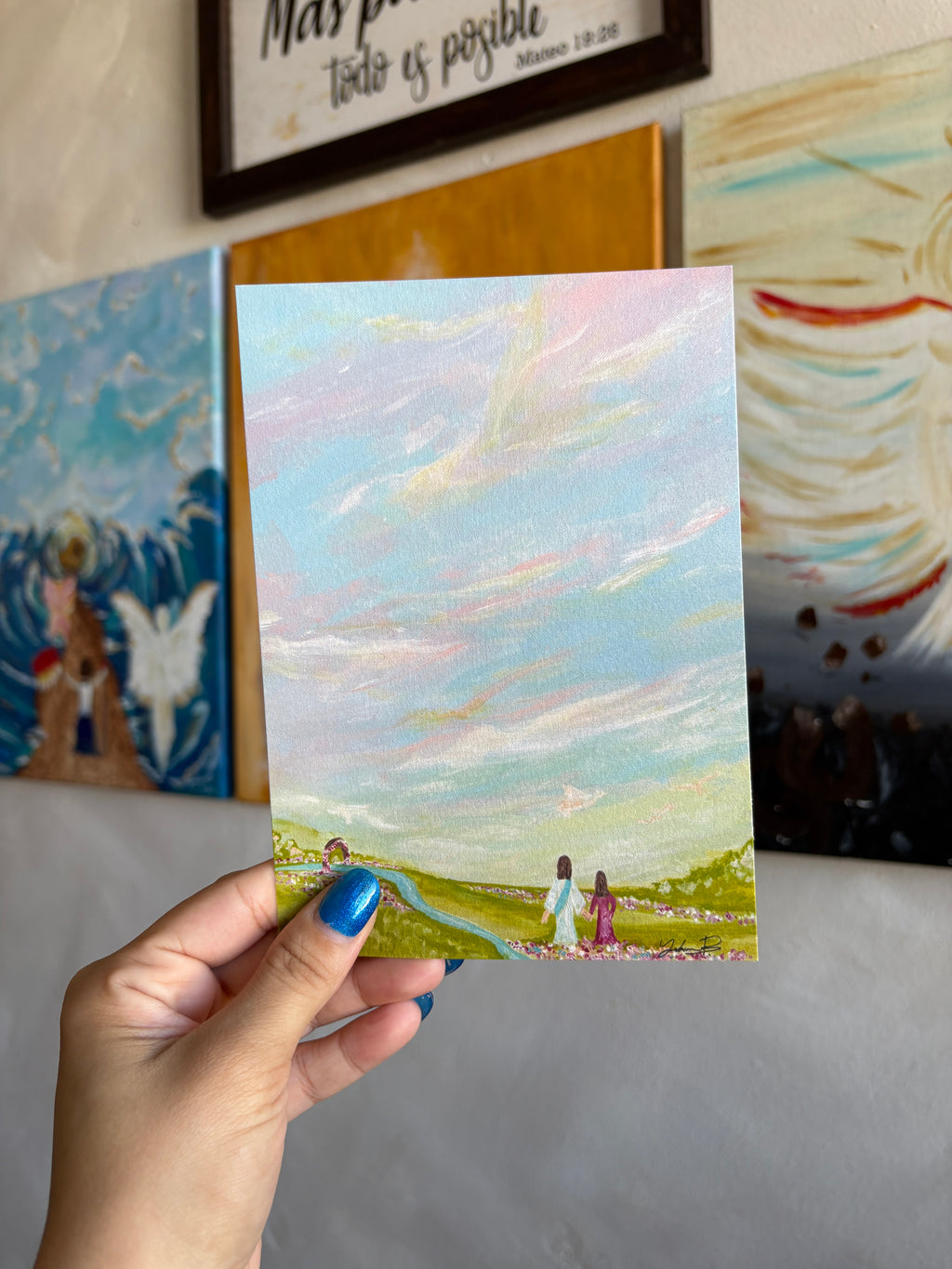 Ilustración: En el Jardín