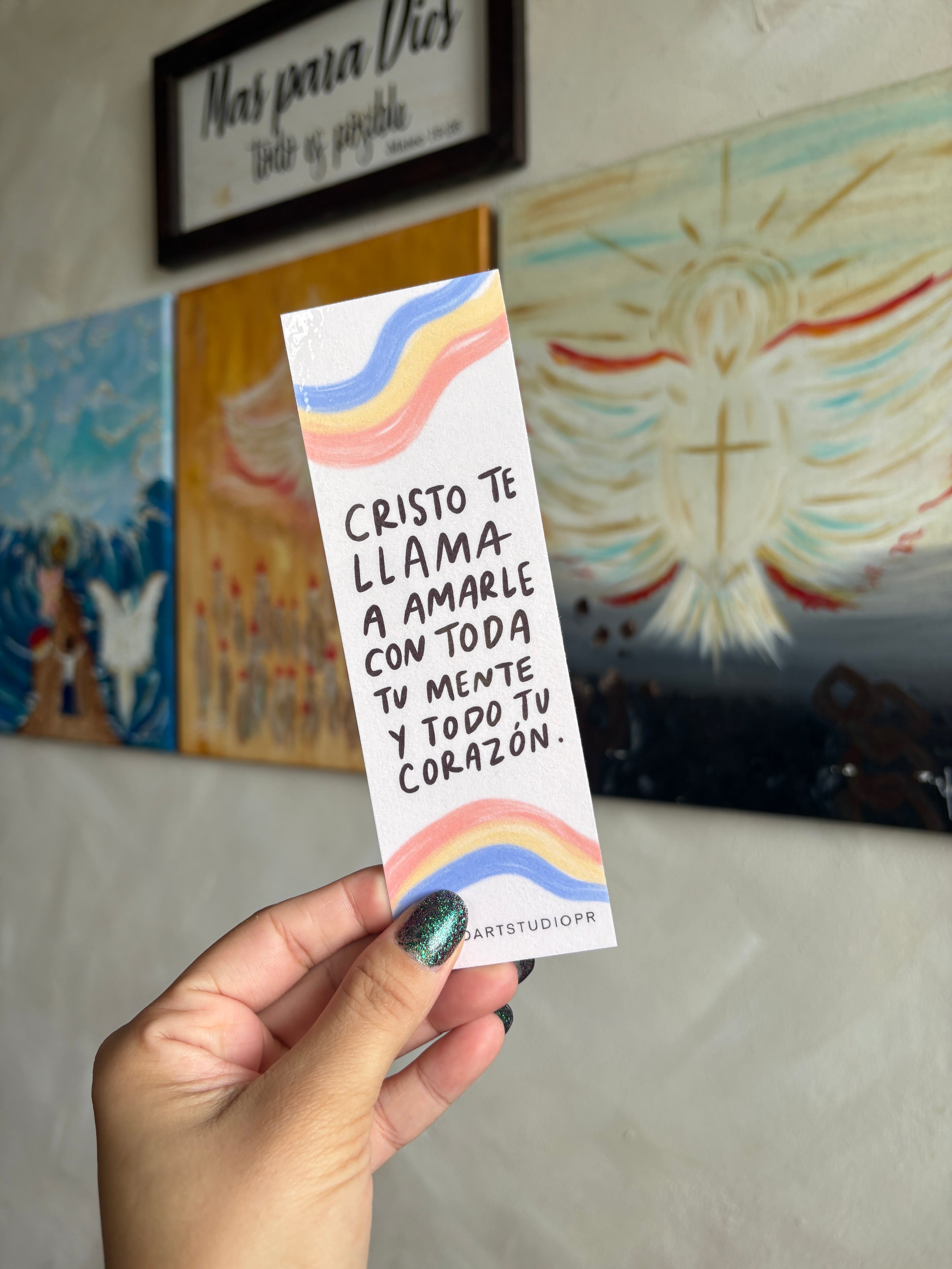 Cristo te llama a amarle marca páginas