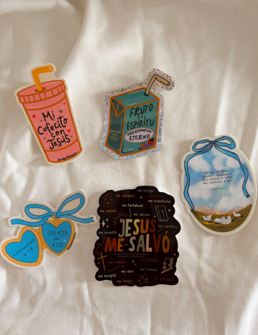 Stickers paquete de 5