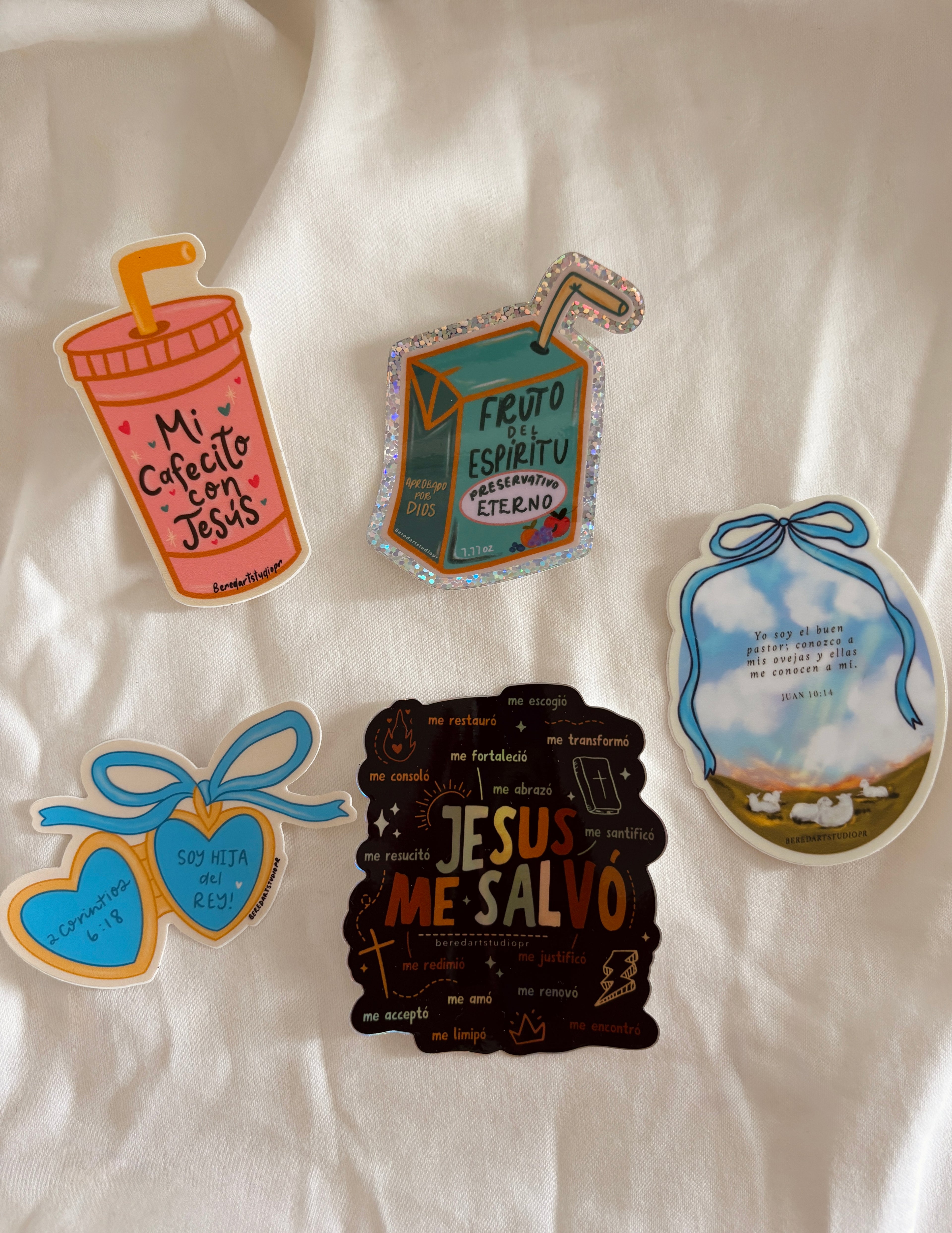 Stickers paquete de 5