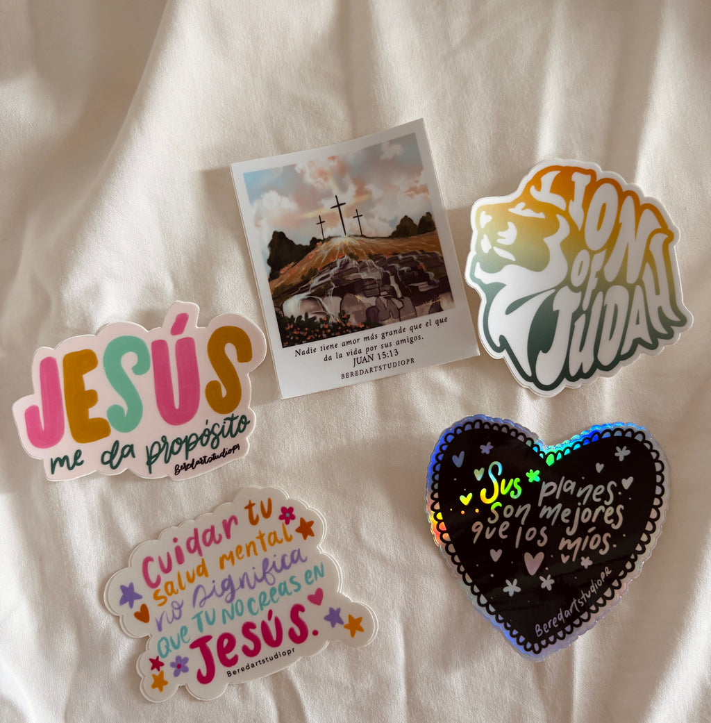 Stickers paquete de 5