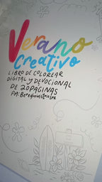 Libro de colorear: Verano creativo